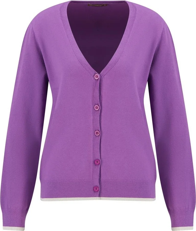 ARMINE Cardigan 24Kd2402 Purple