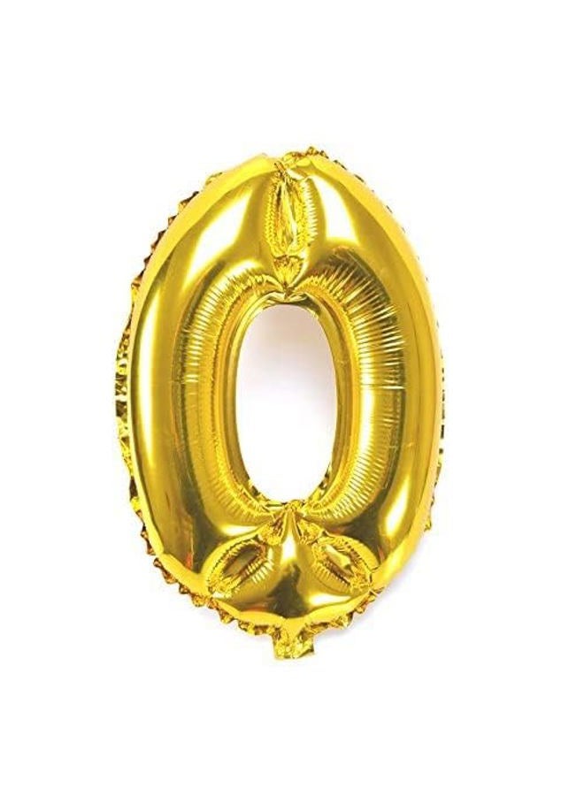 Simple polymer 41cm Gold 0-9 Number Balloons Foil Balloons Mylar Balloons for Party Decorations Party Supplies - Image 4
