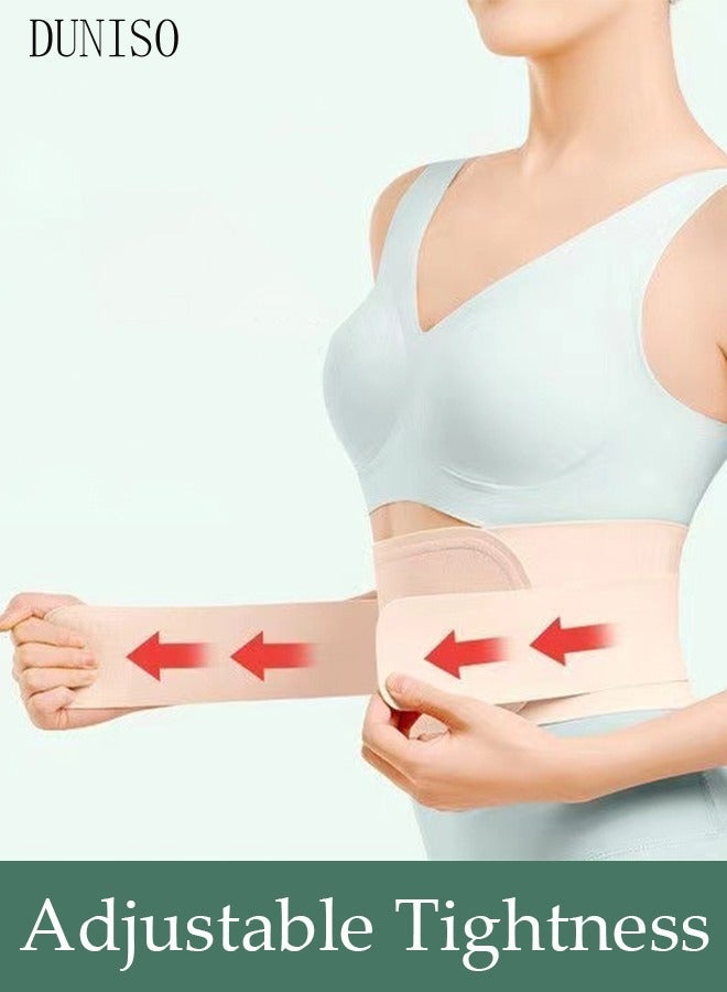 DUNISO Waist Support Belt for Lower Back Pain Relief Sciatica, Scoliosis, Herniated Disc, Breathable Back Support Belt for Women Men, Adjustable Lumbar Support Brace Body Shape Waist Trainer - Image 2