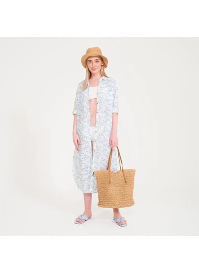 ميسبيغا Helen Voile Beach Shirt Dress