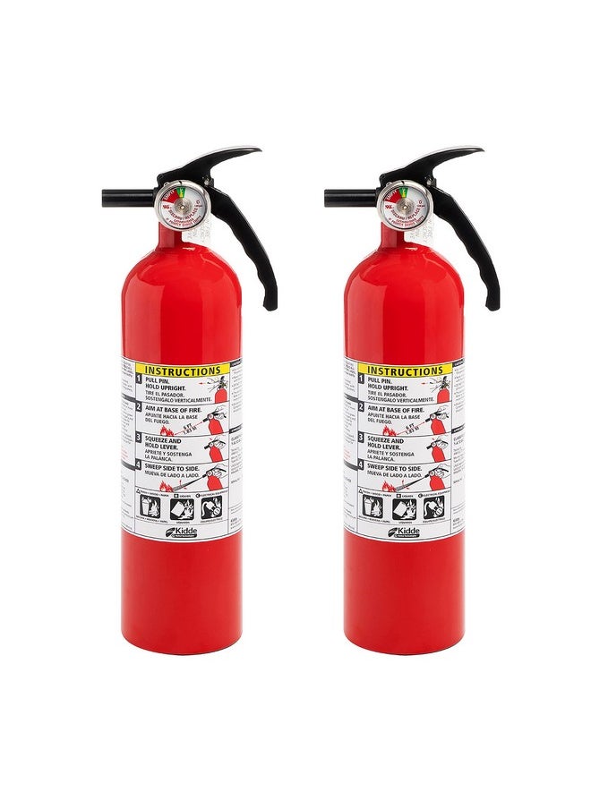 Kidde Fire Extinguisher for Home, 1-A:10-B:C, Dry Chemical Extinguisher, Red, Mounting Bracket Included, 2 Pack - pzsku/Z94808C6AAC8A9D31CE94Z/45/_/1740118691/d60e5714-a0e1-4dbb-b9cf-dfe5cd913dc1