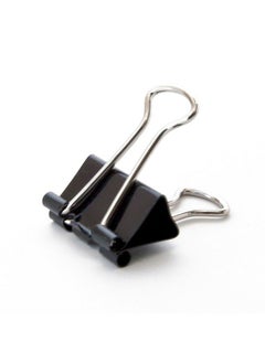 U Brands Binder Clips Small 3 4Inch Width 1 3Inch Paper Holding Capacity Black And Silver Steel 144Count 653U0824  - Image 4