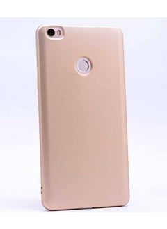 Megafox Technology Xiaomi Mi Max Compatible Case Premier Silicone Cover, Gold