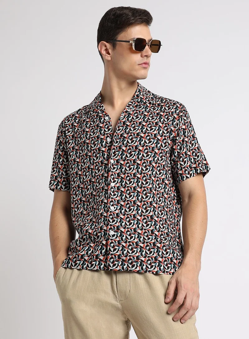Dennis Lingo Multicolour Casual Shirt for Men - Relaxed Fit, Stylish