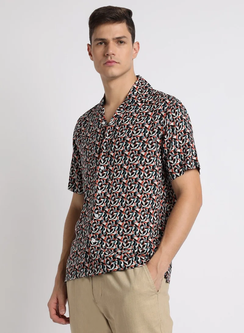 Dennis Lingo Multicolour Casual Shirt for Men - Relaxed Fit, Stylish