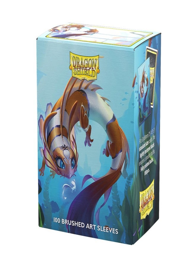 Dragon Shield | Brushed Art Sleeves | Cinderfin | 100 CT - Smooth & Tough Premium TCG Sleeves | Compatible with Pokemon, Flesh & Blood, One Piece & Magic the Gathering - Image 1