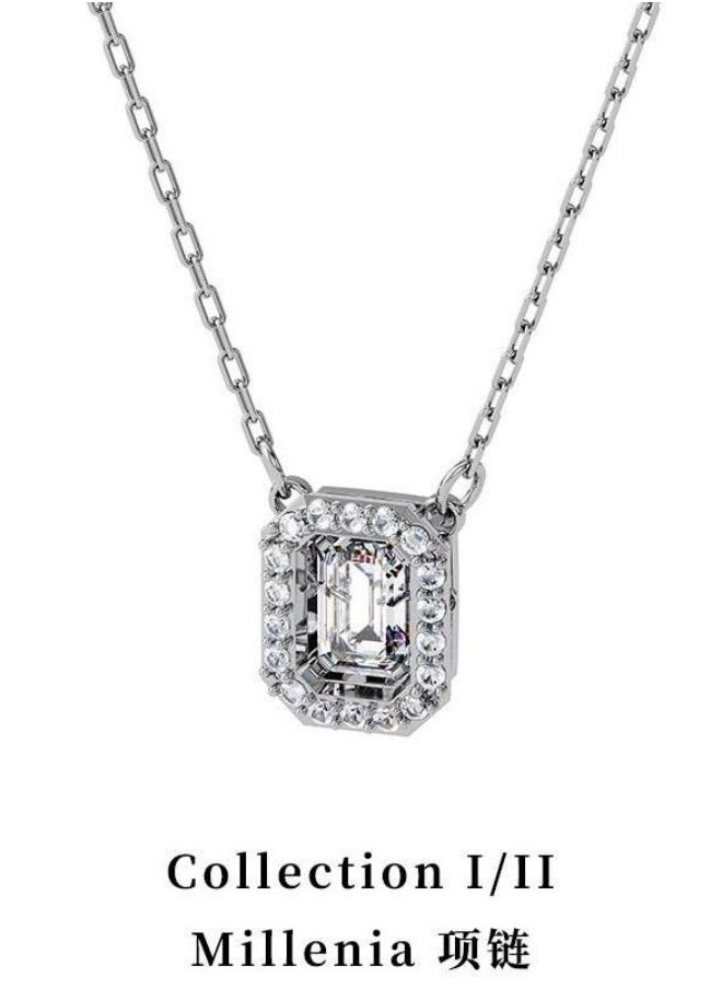 Chomel - Brilliant Star Sugar Cube Necklace Beating Heart Pendant Necklace - Image 1