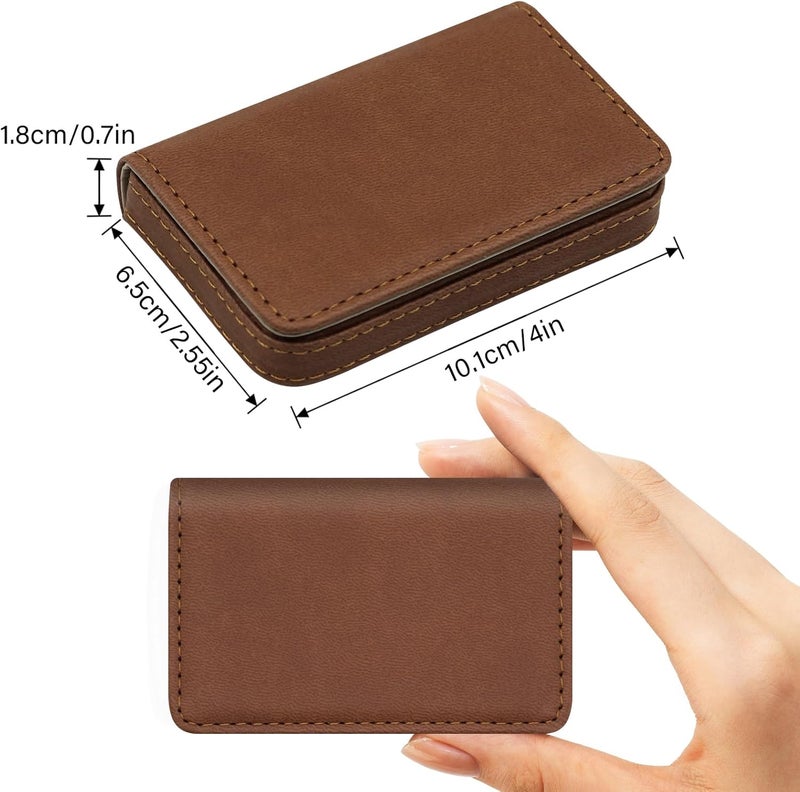 AI-DEE RFID Blocking Wallet - Minimalist Leather Business Credit Card Holder (A52-20) - Image 2