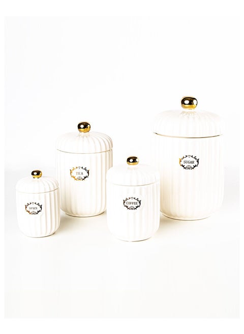 Spice and condiment storage container set with lids for safe use.