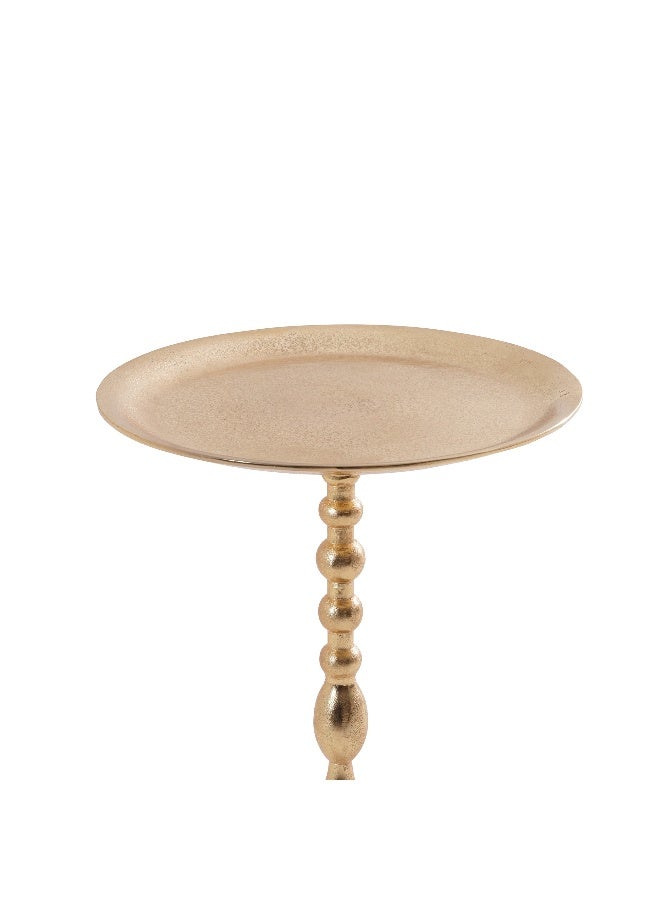 Pan Home Gadgy Accent Table Marble - Gold And White  - Image 4