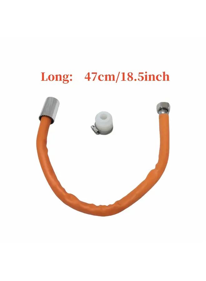Flexible 360 Degree Twisting Water Hose 11.81 Inch for Faucet Washing Machine - Image 4
