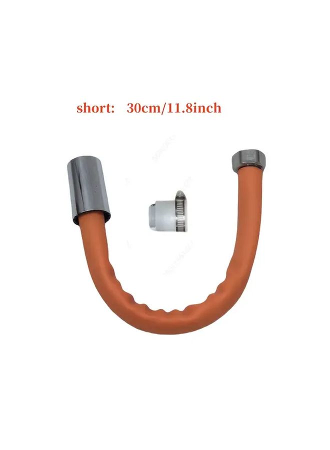 Flexible 360 Degree Twisting Water Hose 11.81 Inch for Faucet Washing Machine - Image 3