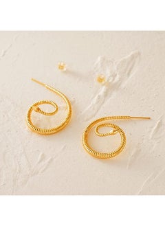 Mevecco Women Huggie Earrings Gold Hoop 14K Gold Filled Small Simple Handmade Hypoallergenic Everyday Jewelry  - Image 5