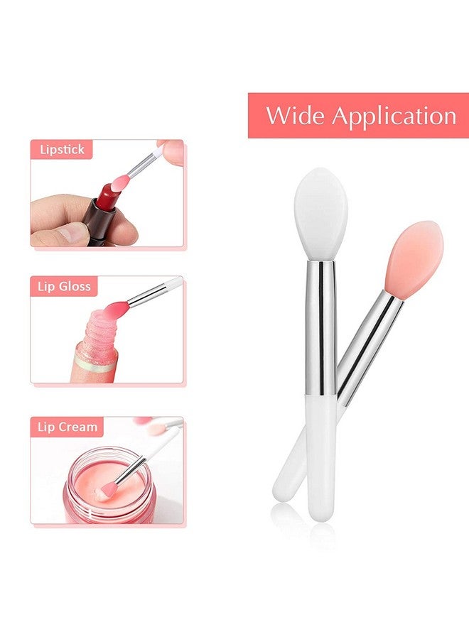 SALOCY Silicone Lip Brushlipstick Applicator Brushesmakeup Brushes9Pcs - Image 3
