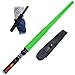 ANNDOFY Light Up Saber for Kids Green Light Swords with FX Sound Expandable Light Swords Set for Galaxy War Fighter Warriors Halloween Dress Up Parties with Belt Clip - Image 2