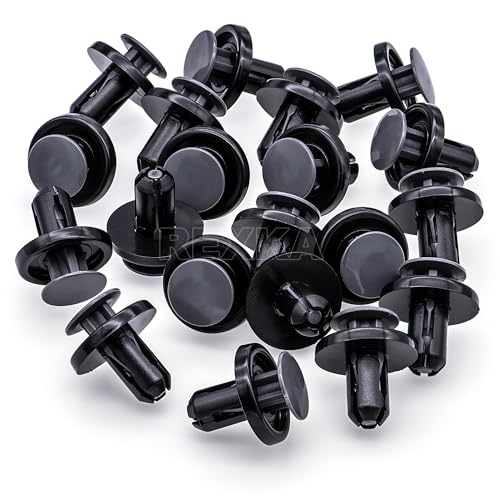 Rexka 20pcs Bumper Cover Engine Under Cover Radiator Support Retainer Clips for Toyota Lexus 90467-09227 4Runner, Corolla iM, Mirai, RAV4, GX460, HS250h, NX250, NX350, NX350h, NX450h+ 9046709227 - Image 2