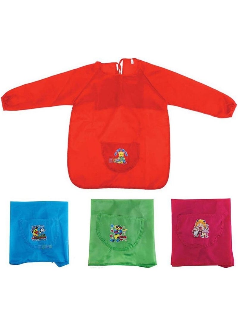 Lino Masis Kindergarten Activity Painting Apron Number 4  - Image 4