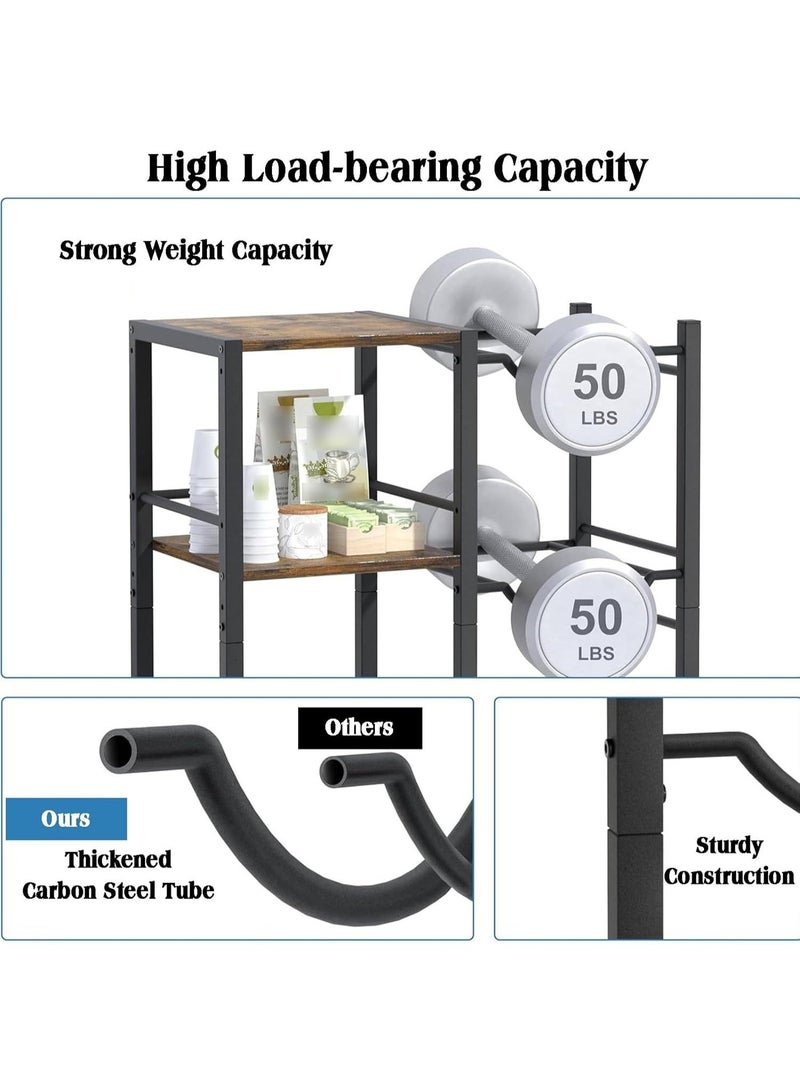 أوبتيا حامل زجاجات المياه، رف مبرد لـ 3/4 زجاجات، 5 جالونات، يوفر مساحة للمطعم وصالة الألعاب الرياضية (صف مزدوج) - Image 4