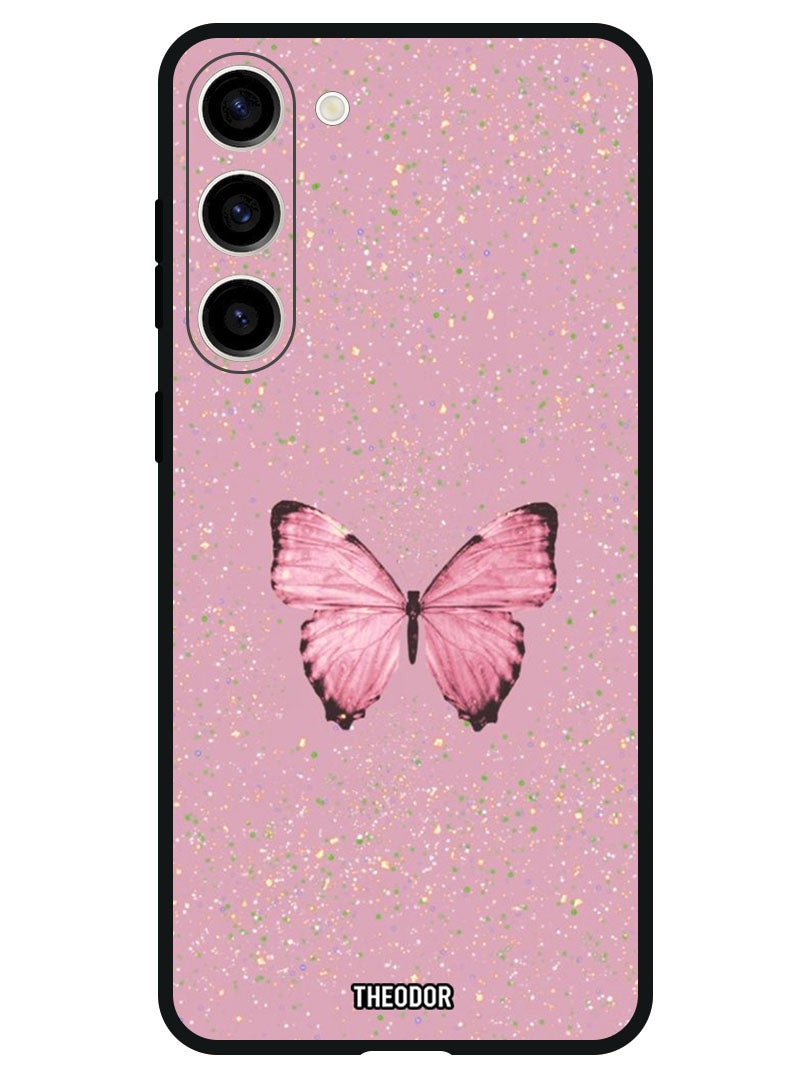 Theodor Protective Case Anti Scratch Shock Proof Bumper Cover For Samsung Galaxy S23 FE Glitter Butterfly 1 - Image 1
