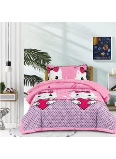 Ming Li Winter compressed children's bed sheet, 3 pieces, two sides, velvet side and fur side, size 160X210 cm  - Image 1