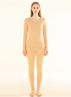 Remy Belle Remy Belle Thermal Underwear for Women Fleece Lined Base Layer Pajama Set Cold Weather  - Image 1