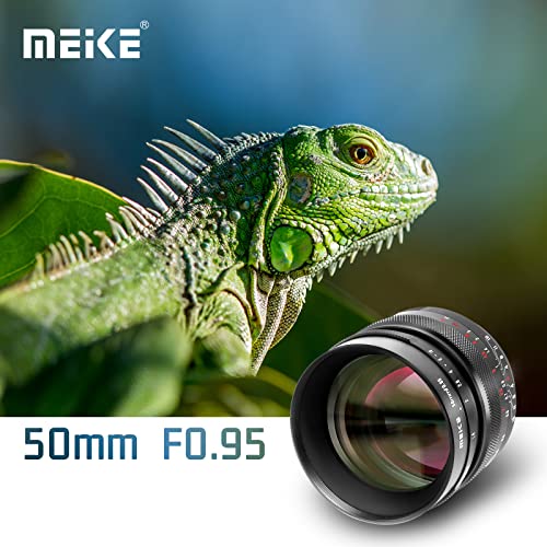 Meike 50mm F0.95 Large Aperture Wide Angle Lens Manual Focus Lens Compatible with Fujifilm X Mount Mirrorless Camera X-T3 X-H1 X-Pro2 X-E3 X-T1 X-T2 X-T4 X-T10 X-T20 X-T200 X-A2 X-E2 X-E1 X30 X70 - Image 4