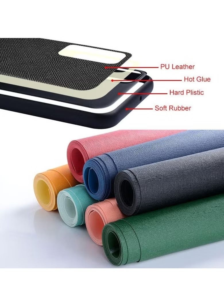 غطاء ريلمي 11 برو بلس 5G ل TPU + جلد + واقي كاميرا خلفية 3 في 1 - غطاء يدوي مضاد للخدش لهاتف Realme 11 Pro + (أخضر) - Image 4