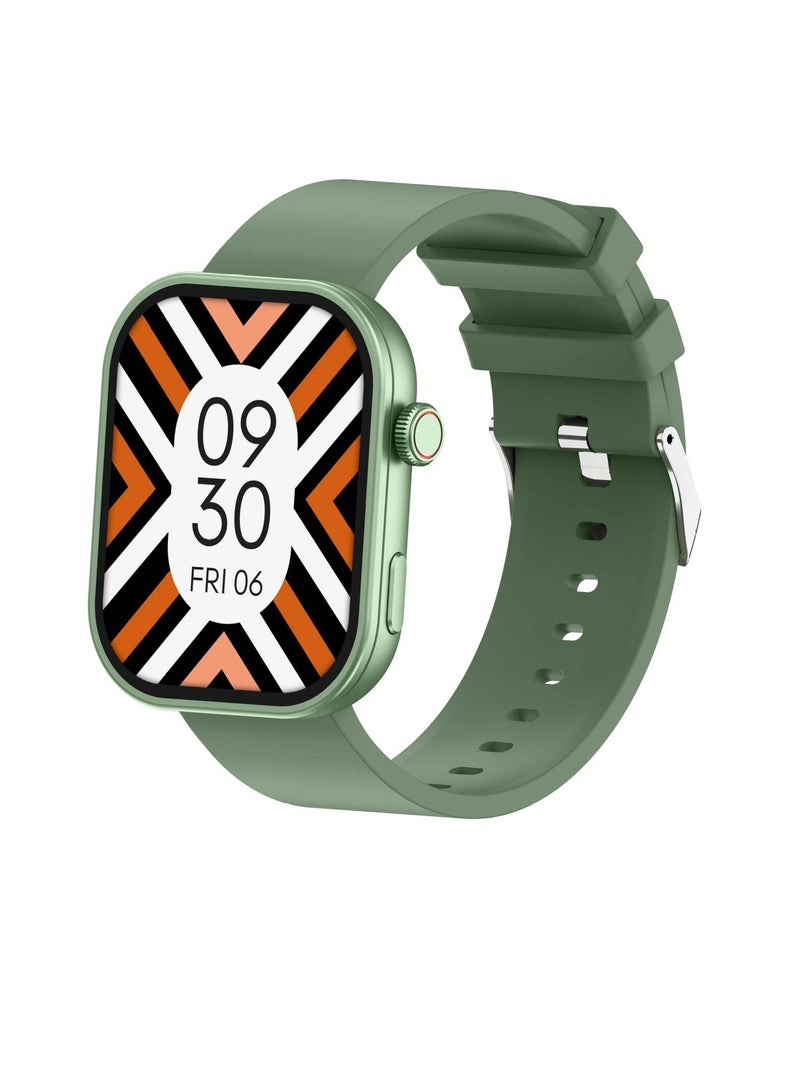 ZL84 Smart Bluetooth Call Watch, Waterproof Health Monitoring TFT Sports Bracelet, Magnetic Charging Durable Smart Wrist Watch For Men Women Children, (1pc, Green) - Image 1