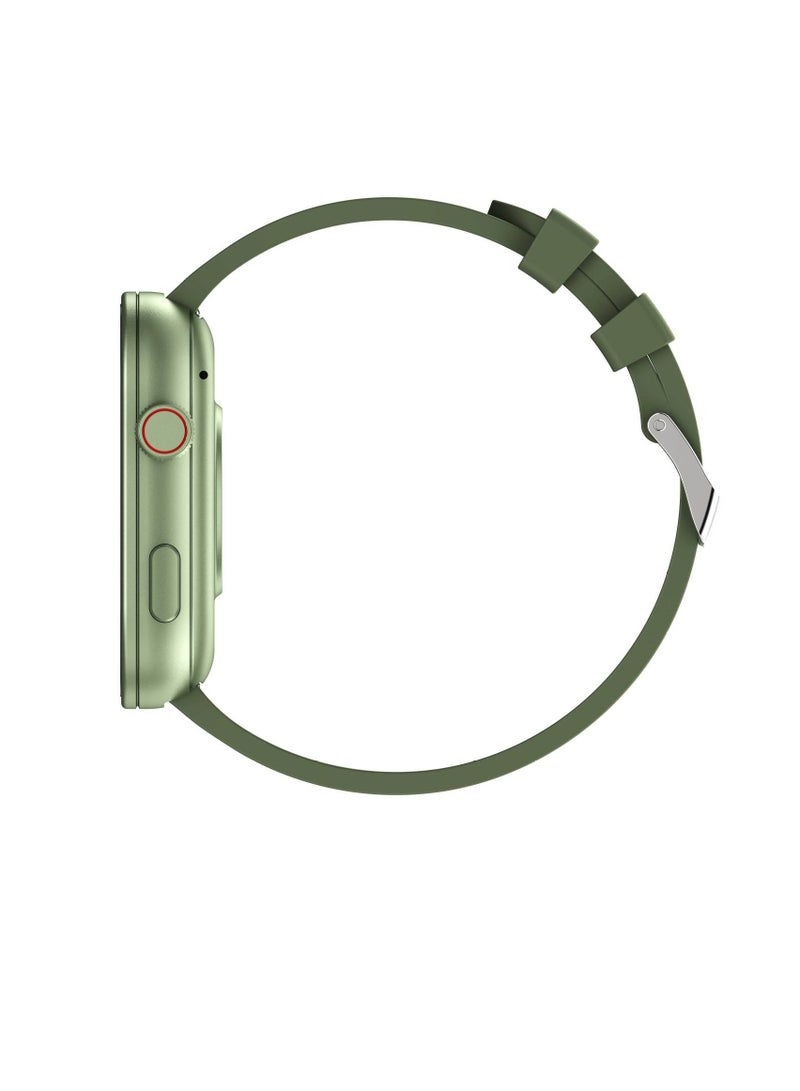 ZL84 Smart Bluetooth Call Watch, Waterproof Health Monitoring TFT Sports Bracelet, Magnetic Charging Durable Smart Wrist Watch For Men Women Children, (1pc, Green) - Image 2