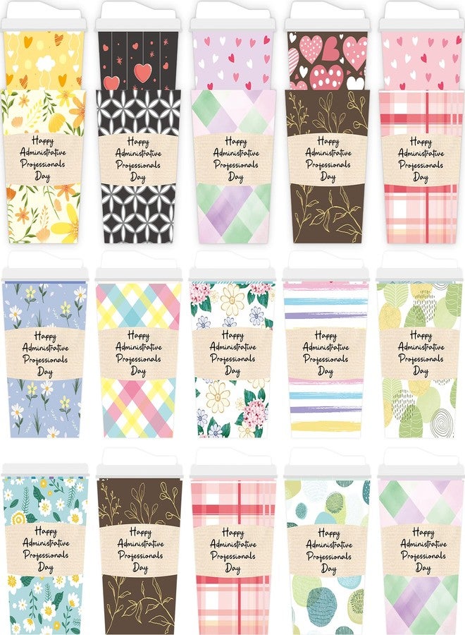 Fancy Land 12 Pack Happy Administrative Professional Day Gift Card Holders Administrative Assistant Gifts for Coworker Secretary Office Colleagues - Image 1