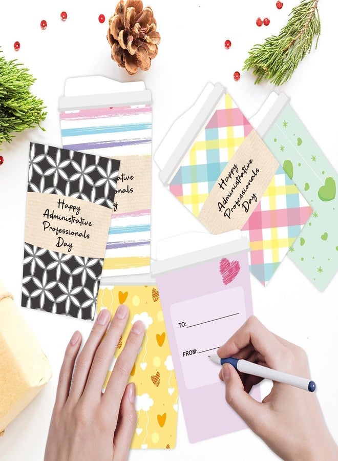 Fancy Land 12 Pack Happy Administrative Professional Day Gift Card Holders Administrative Assistant Gifts for Coworker Secretary Office Colleagues - Image 5