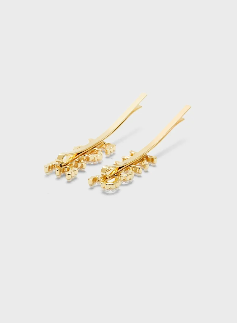 PIECES 2-Pack Peai Hair Clip