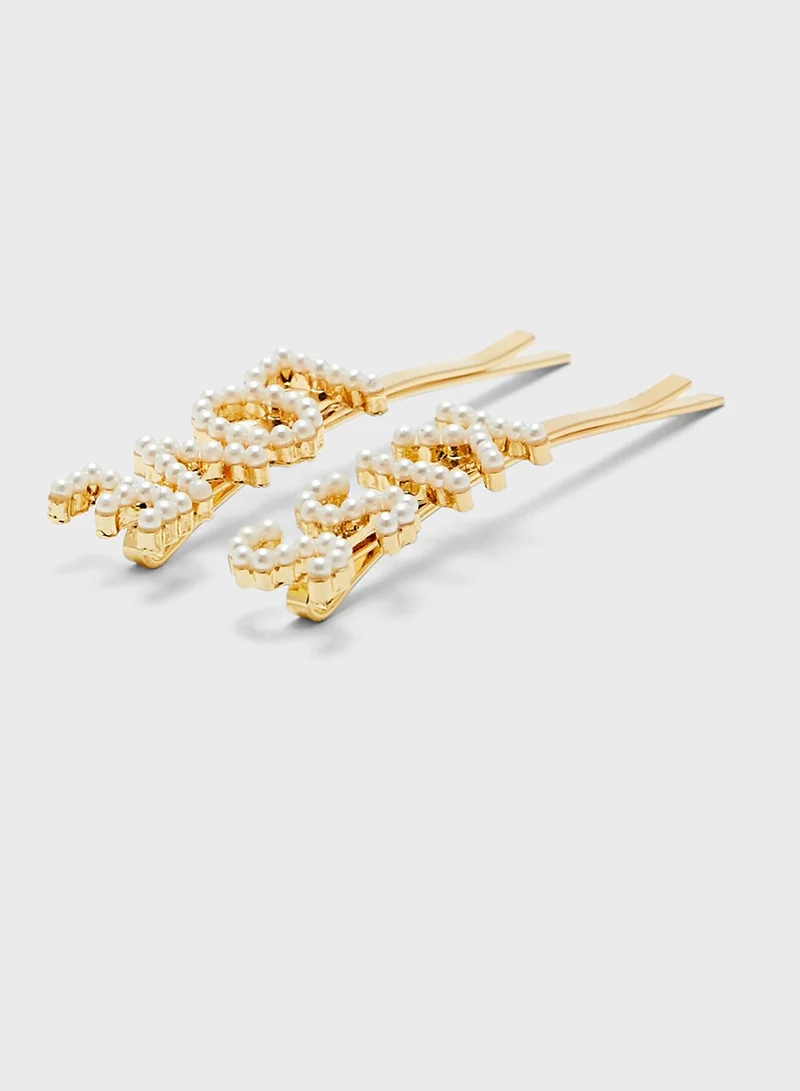 PIECES 2-Pack Peai Hair Clip