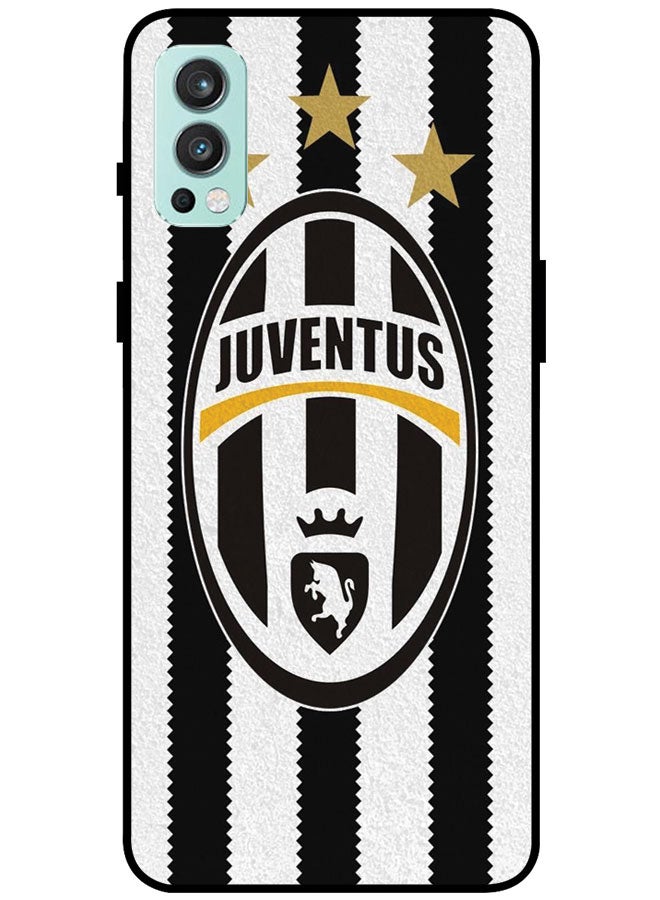 EYE CATCH Protective Case Cover For OnePlus Nord 2 5G Smart Series Printed Protective Case Cover for OnePlus Nord 2 5G Juventus Logo - Image 1