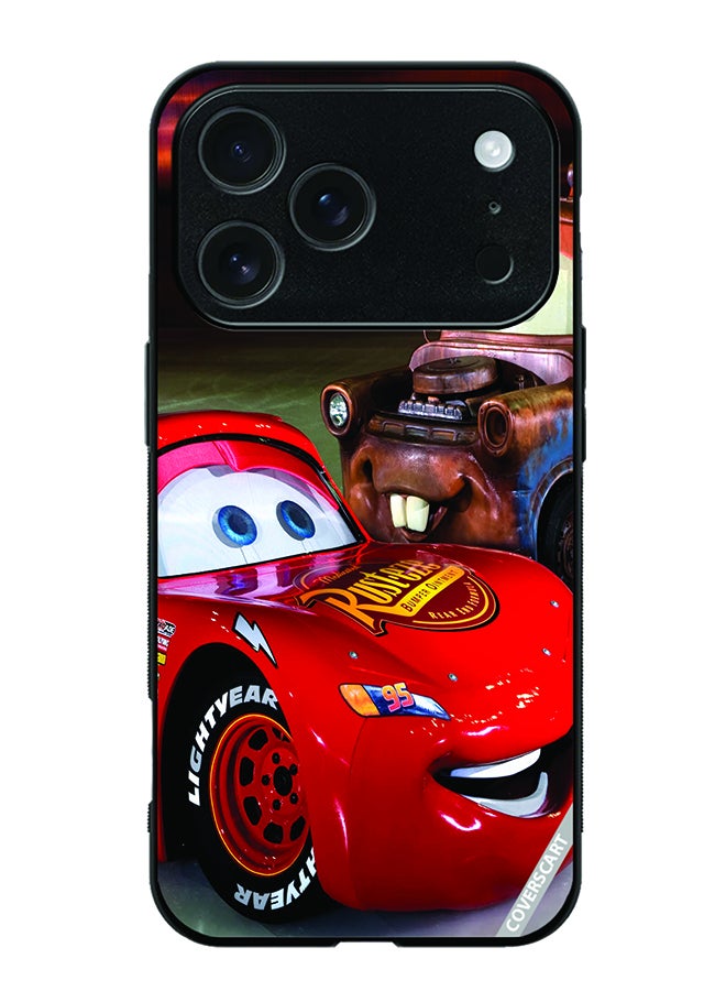 COVERSCART Protective Case Cover For Apple iPhone 17 Pro Max The Cars Design Multicolour