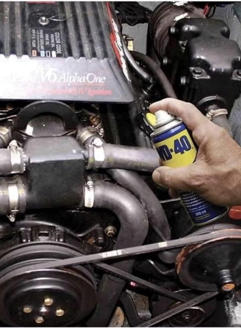 دبليو دي-40 بخاخ دبليو دي-40 متعدد الاستخدامات و مزيل للصدا - 330 مل WD40 - Image 4
