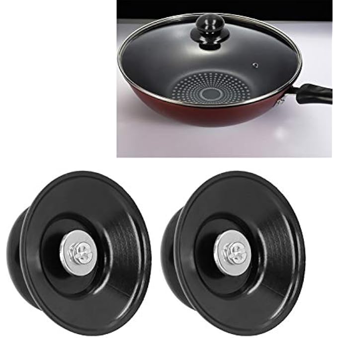 RIZGHWOY 2Pcs Pot Lid Handle Knob Kitchen Utensils Accessories Heat Resistant Pot Lid Knob Universal Pan Cover Handle Top Replacement For Home - Image 4