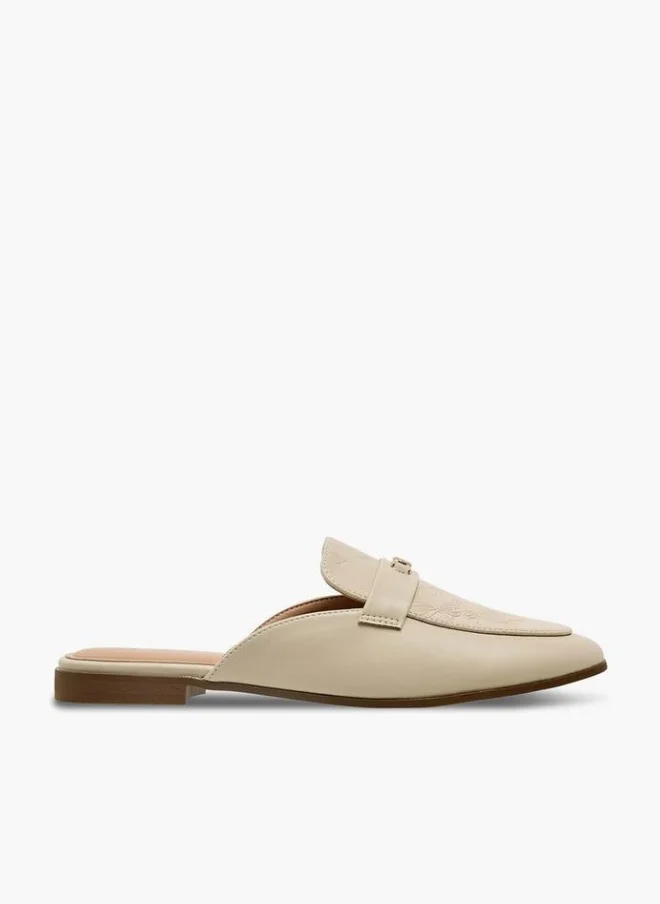 Celeste Women Floral Embossed Mules