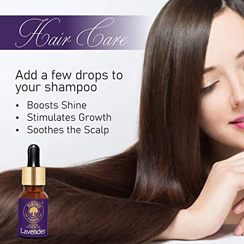 Old Tree Lavender Essential Oil for Home Fragrance (15ml) - Pure & Natural Lavender Oil for Skin, Hair growth, Sleep, Diffuser, Soap Making - Essential Oil with Dropper for Aromatherapy and Relaxation - Image 2