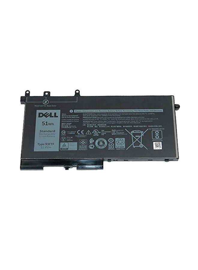 ديل بطارية بديلة للابتوب ديل لاتيتيود E5280/E5480 أسود - Image 3