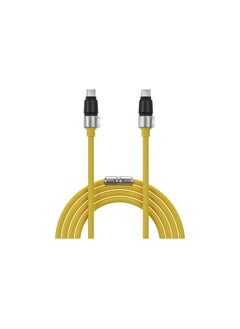 SHARGE SHARGE SL106 Phantom Data Cable Silicone Material Type C to C  240W PD Fast iPhone Charging Cyberpunk Connector Design Built to Last Ultra-Low Loss Multiple Device Compatibility  - Image 1