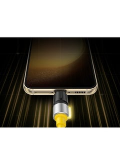 SHARGE SHARGE SL106 Phantom Data Cable Silicone Material Type C to C  240W PD Fast iPhone Charging Cyberpunk Connector Design Built to Last Ultra-Low Loss Multiple Device Compatibility  - Image 4