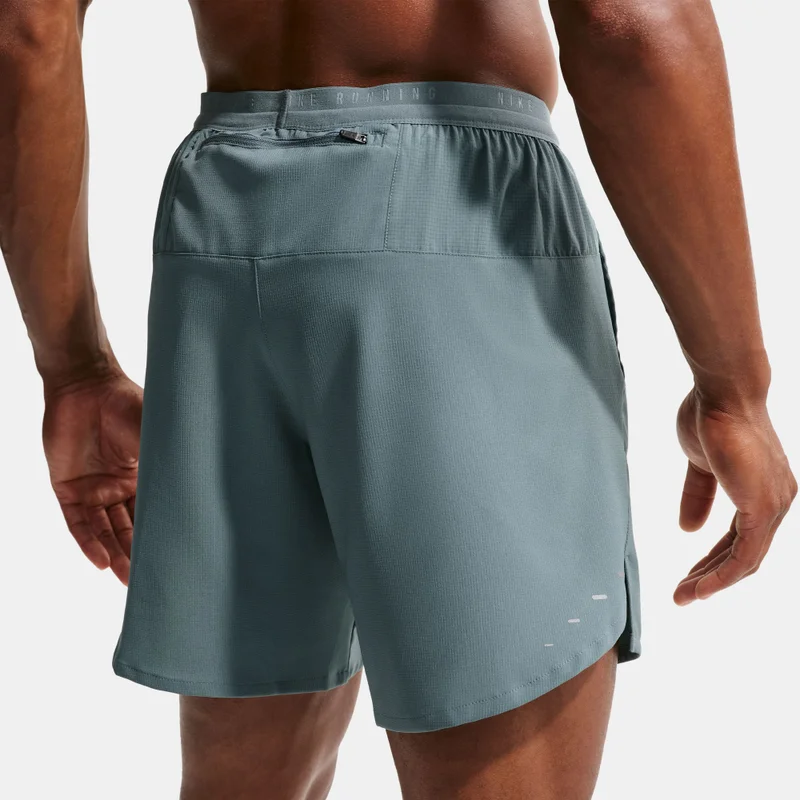 Nike Green Men's Stride Dri-FIT 2-in-1 Running Shorts for Men | Best Price UAE