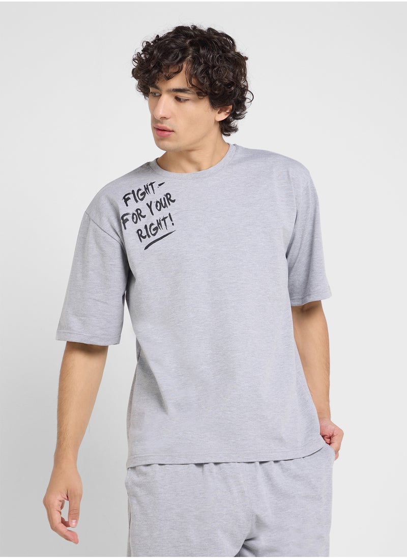 Seventy Five Graphic T-Shirts And Shorts Sets  - Image 3