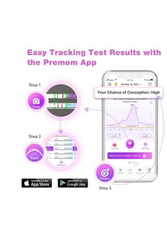 Easy@Home Ovulation And Pregnancy Test Strips Kit 25 Ovulation and 10 Pregnancy, Accurate Fertility Tracker OPK - 25LH + 10HCG  - Image 4