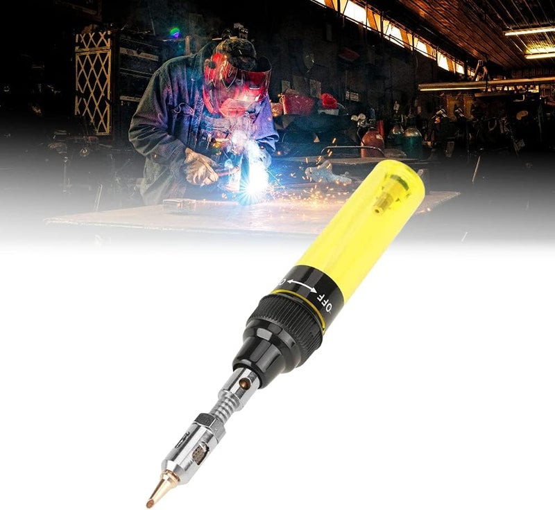 klarako Butane Soldering Iron, Cordless Butane Gas Soldering Iron Gun Pencil Butane Torch Welding Pen Tool 1300℃ For Electronics Instruments Or Circuits To A Computers Motherboard (2 Pack) (3#) - Image 1