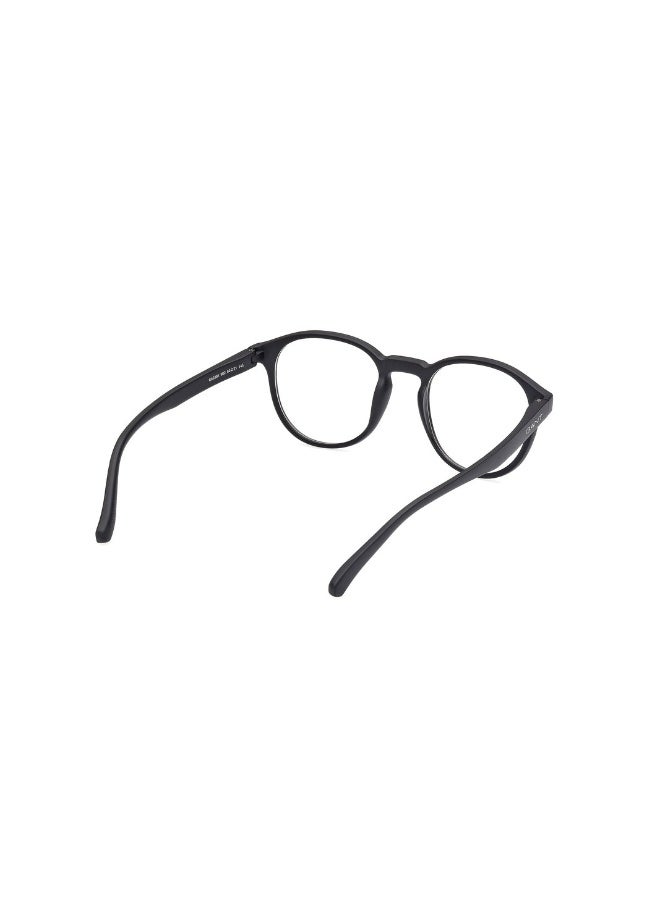 GANT Ga3301 Round Injected Frames For Men Size 50, Matte Black - Image 5