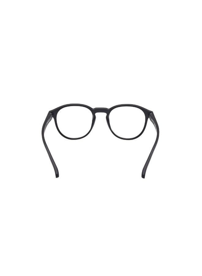 GANT Ga3301 Round Injected Frames For Men Size 50, Matte Black - Image 4