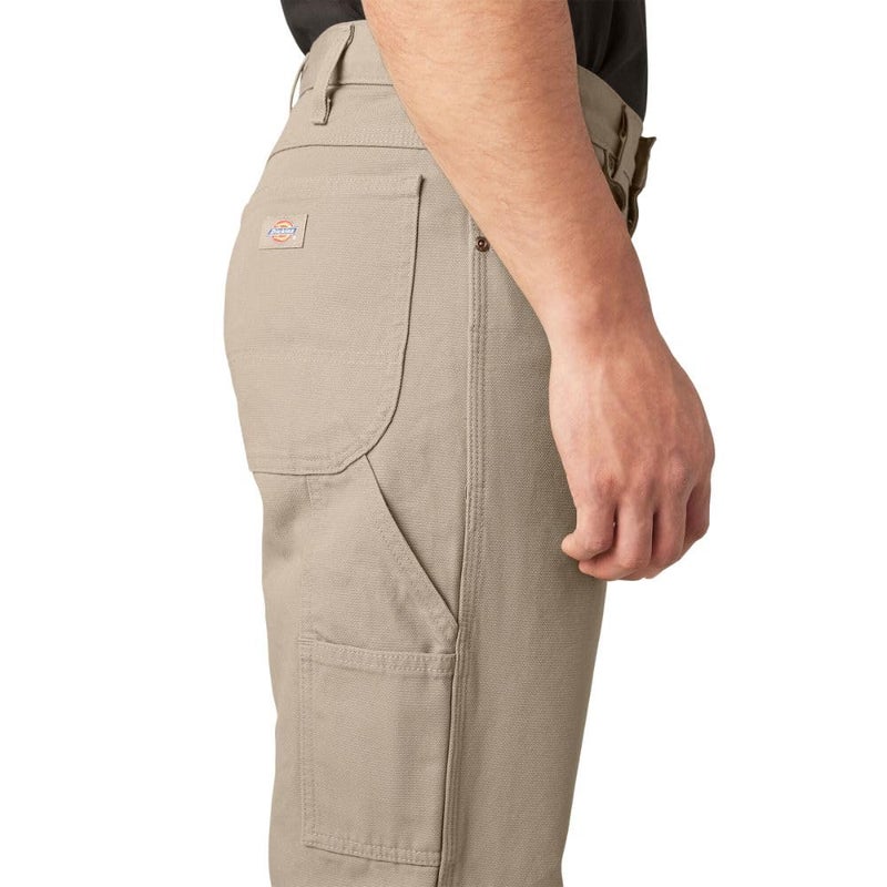 Dickies Mens Relaxed Fit Straight-Leg Duck Carpenter Jeans, Desert Sand, 38W x 30L US - Image 3