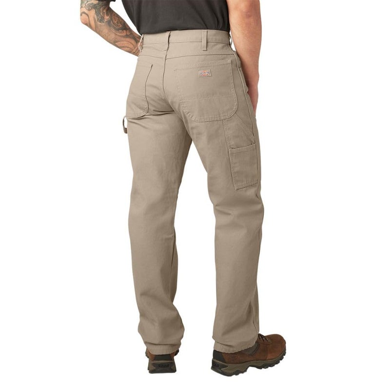 Dickies Mens Relaxed Fit Straight-Leg Duck Carpenter Jeans, Desert Sand, 38W x 30L US - Image 2